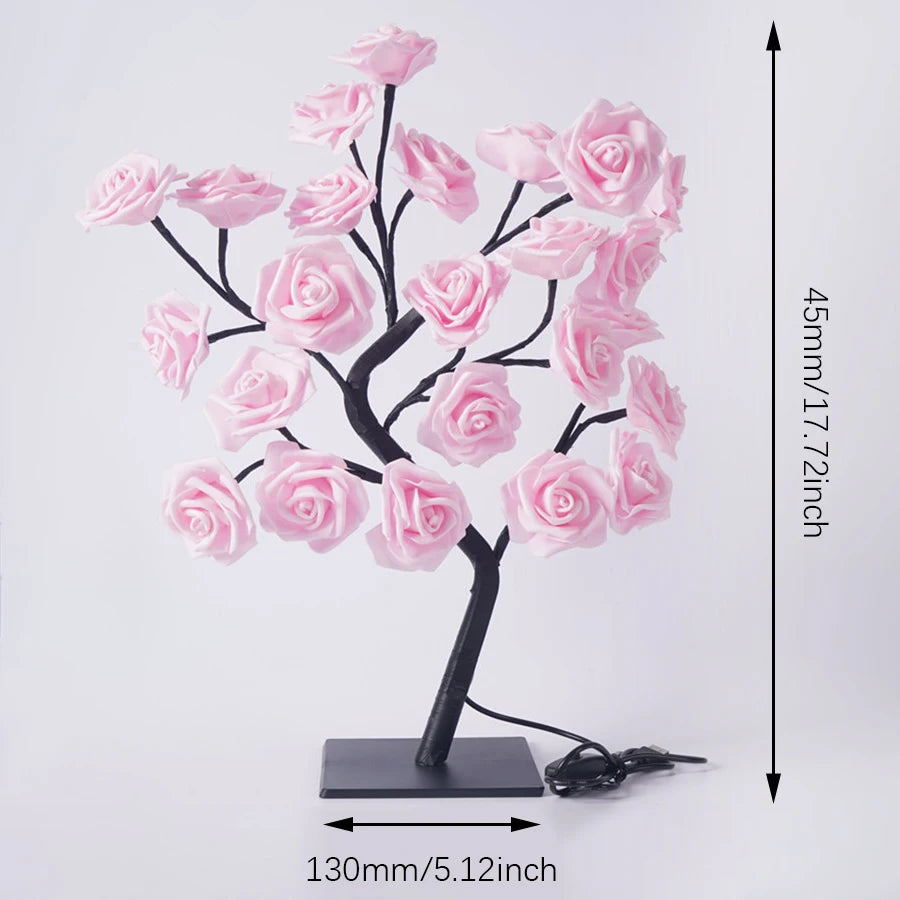 4evarose™ 24 LED Rose Tree Light